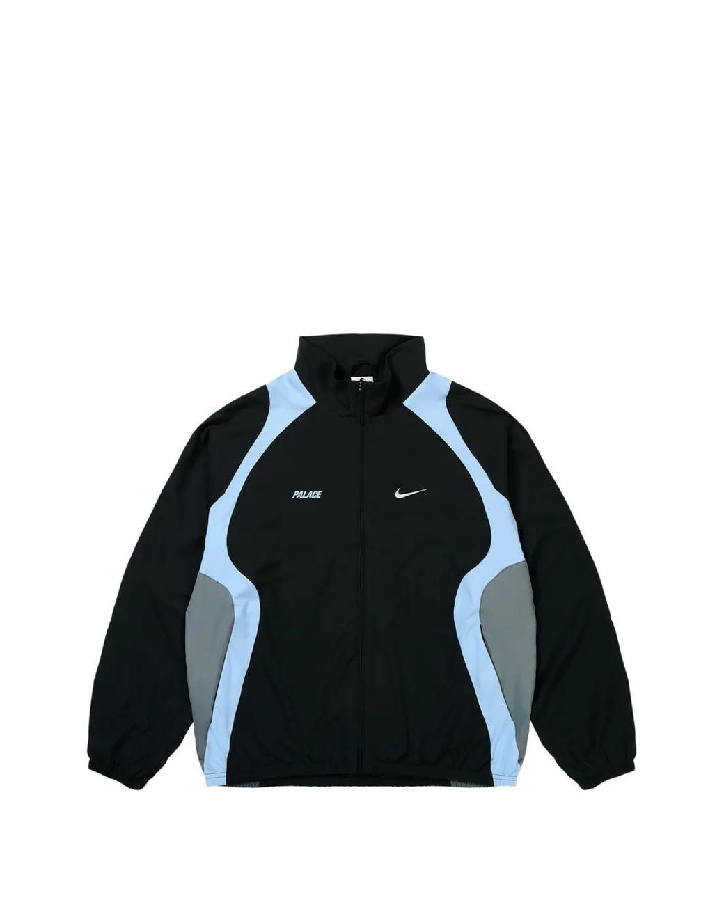 Palace X Nike Panelled Track Jacket in Black for Men | Lyst UK