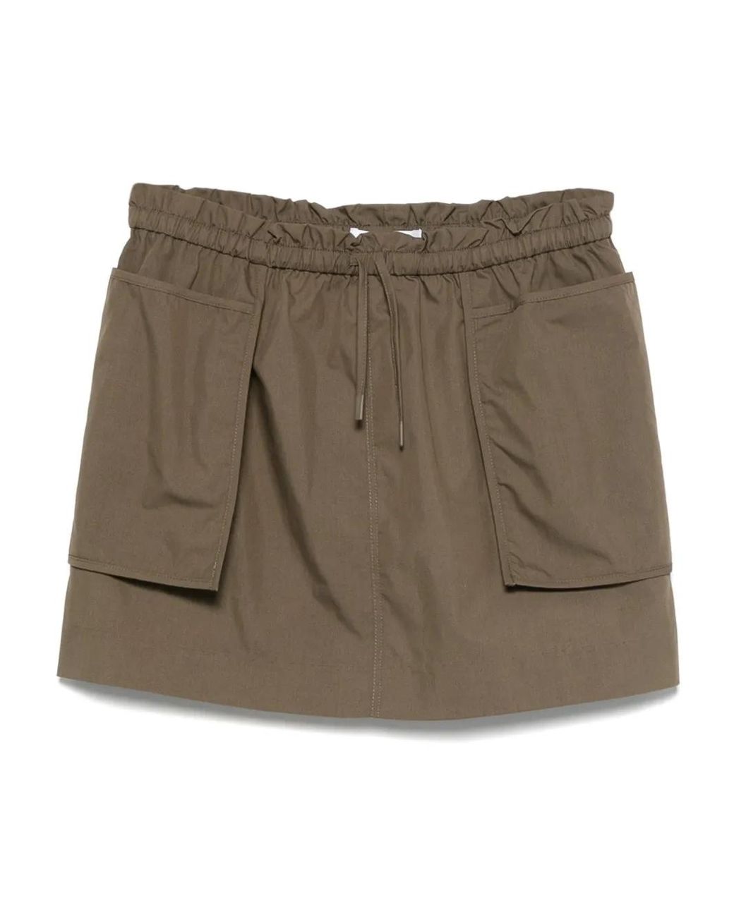 Samsøe & Samsøe Green Sacress Mini Skirt