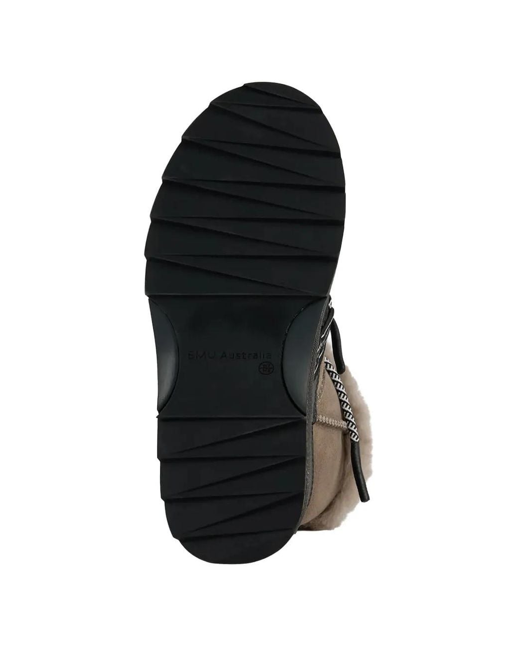 EMU Black Blurred Micro Boots