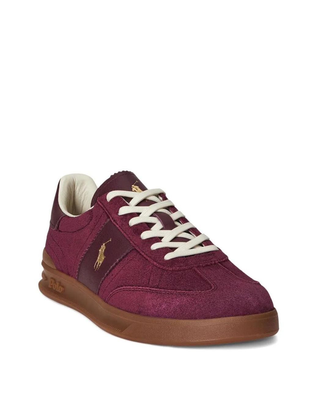 Polo Ralph Lauren Purple Polo Pony Sneakers for men
