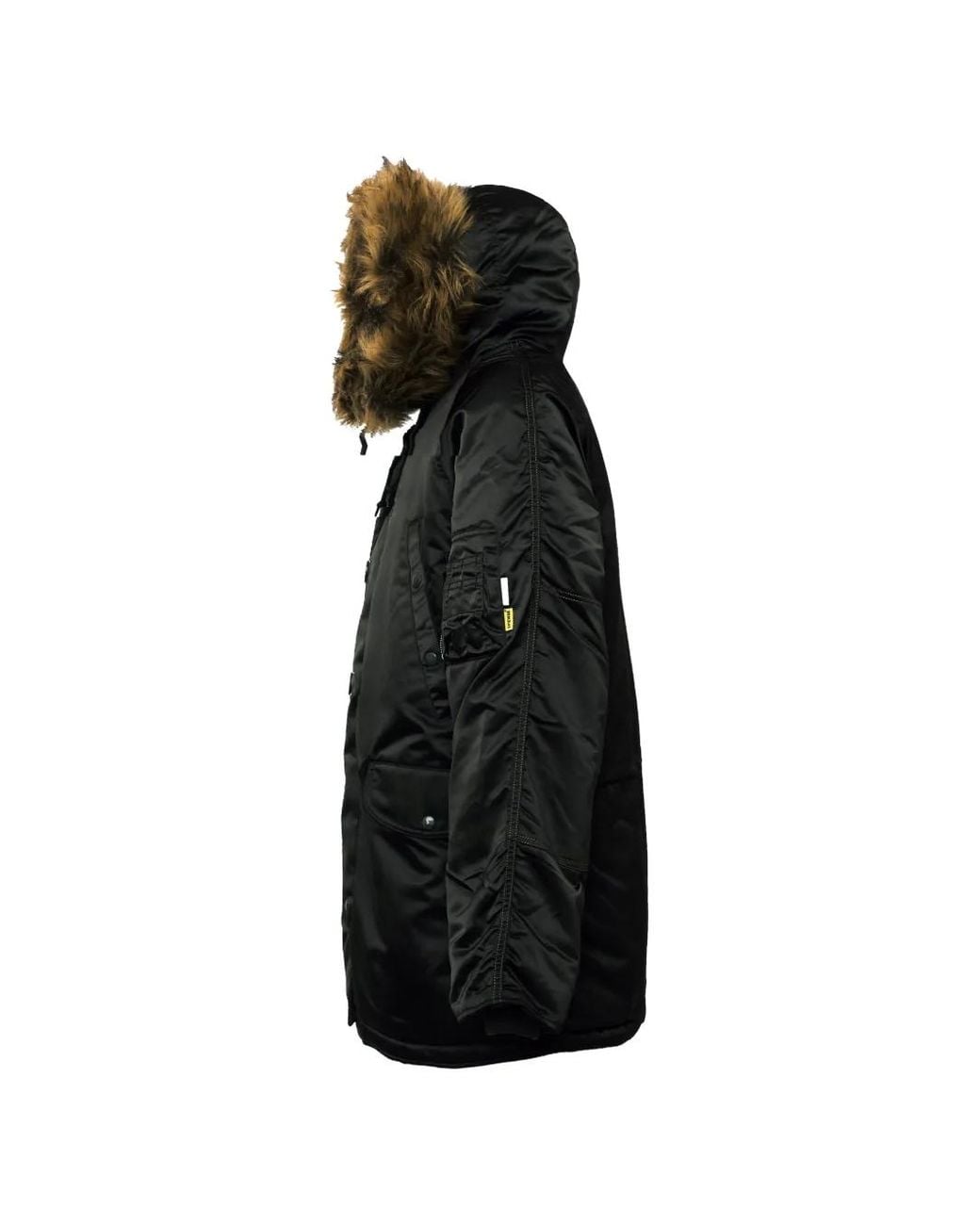 Edwin Black Parka Snorkel for men