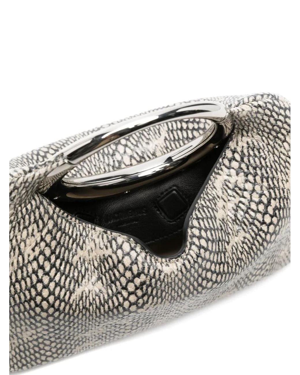Jacquemus Gray Clutch Le Petit Calino