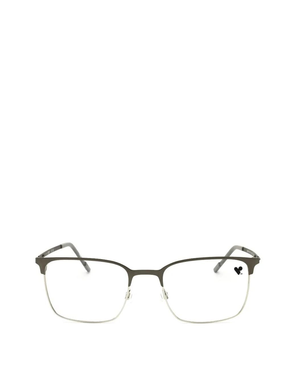 Gafas Con Montura Rectangular Flexon de hombre de color White