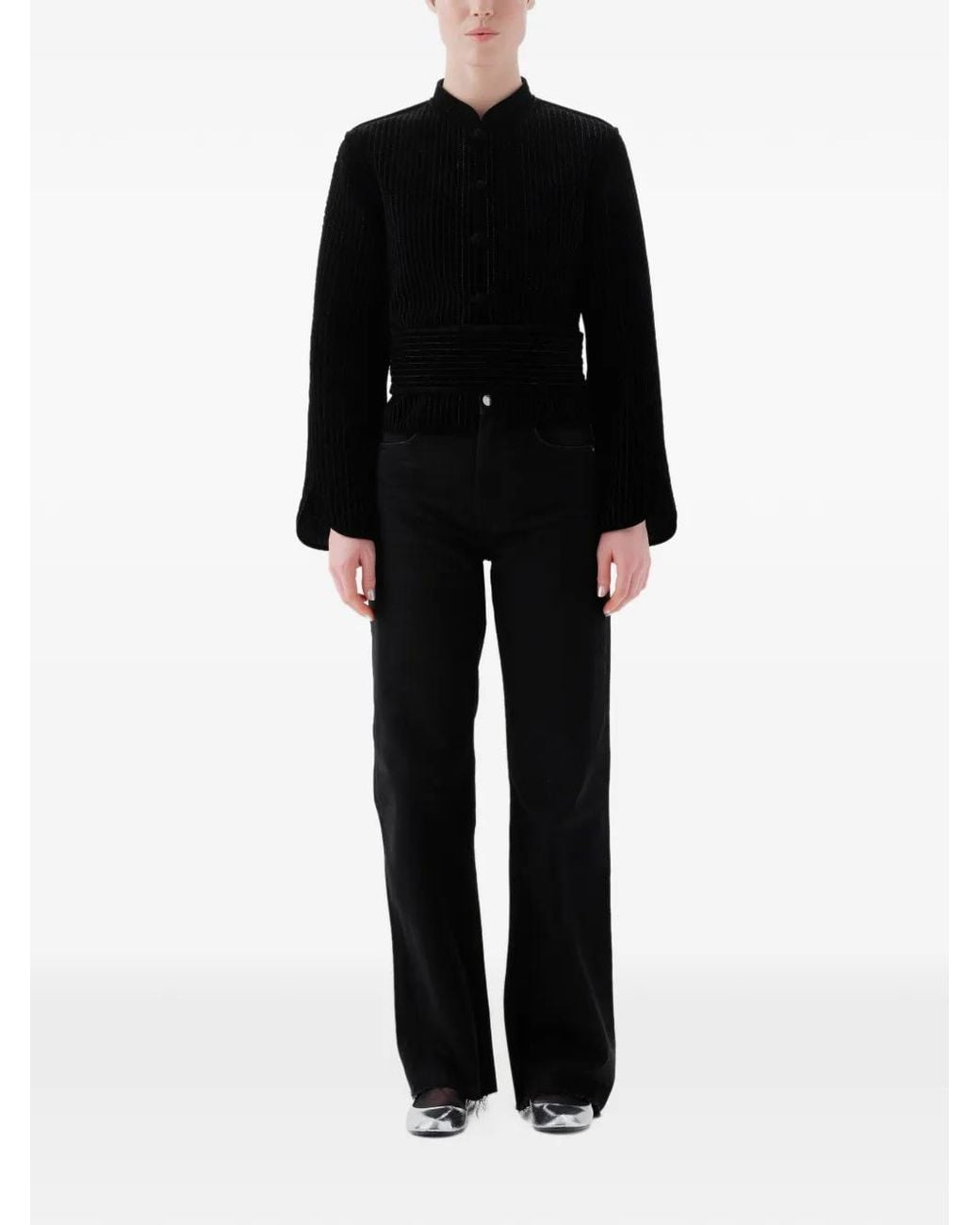 Unreal Fur Black Sidereal Fitted Jacket