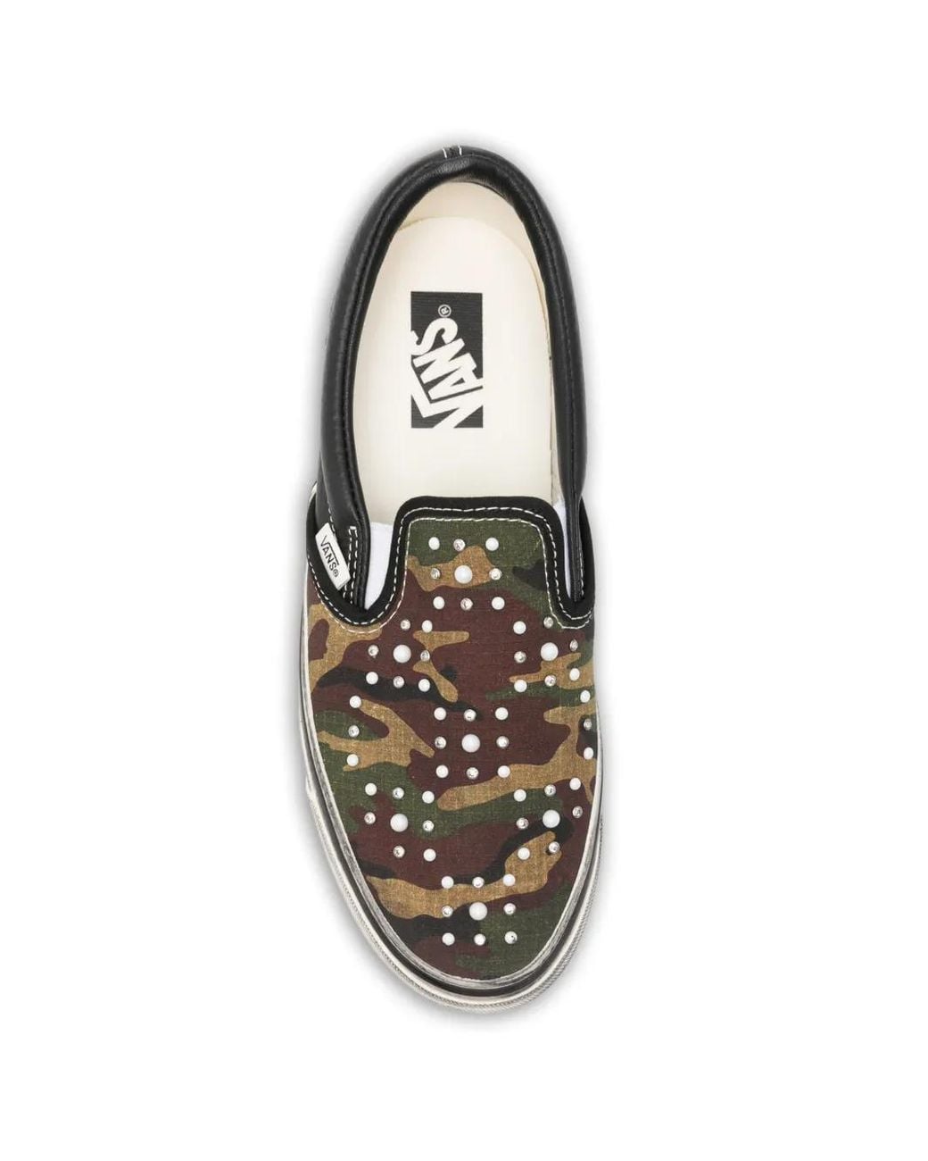 Vans White Lx Classic Slip-On 98 Pear D