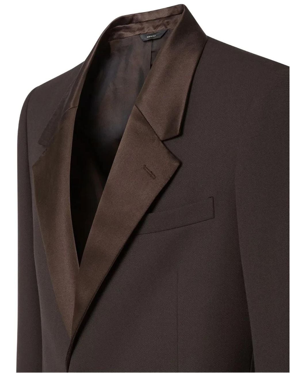 Fendi Black Single-Breasted Blazer for men