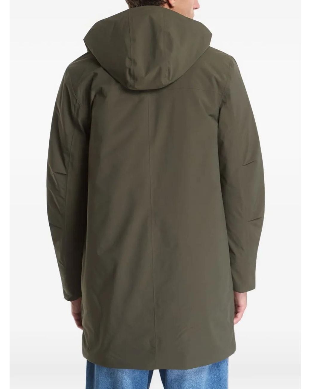 Samsøe & Samsøe Gray Saclaus Hooded Zip-Up Coat for men