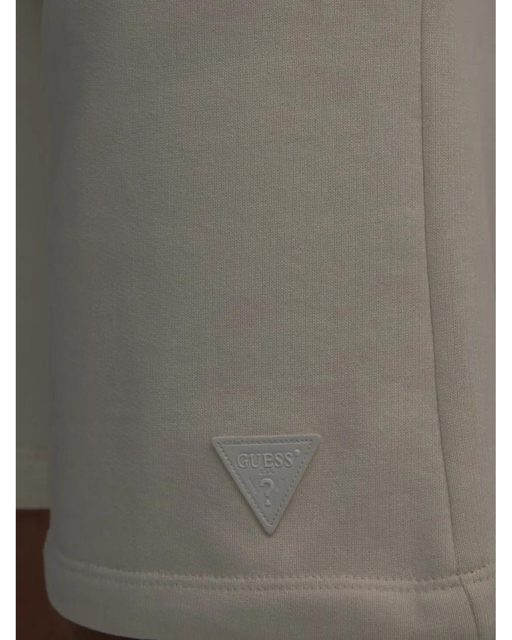 Guess White Drawstring-Waist Shorts for men