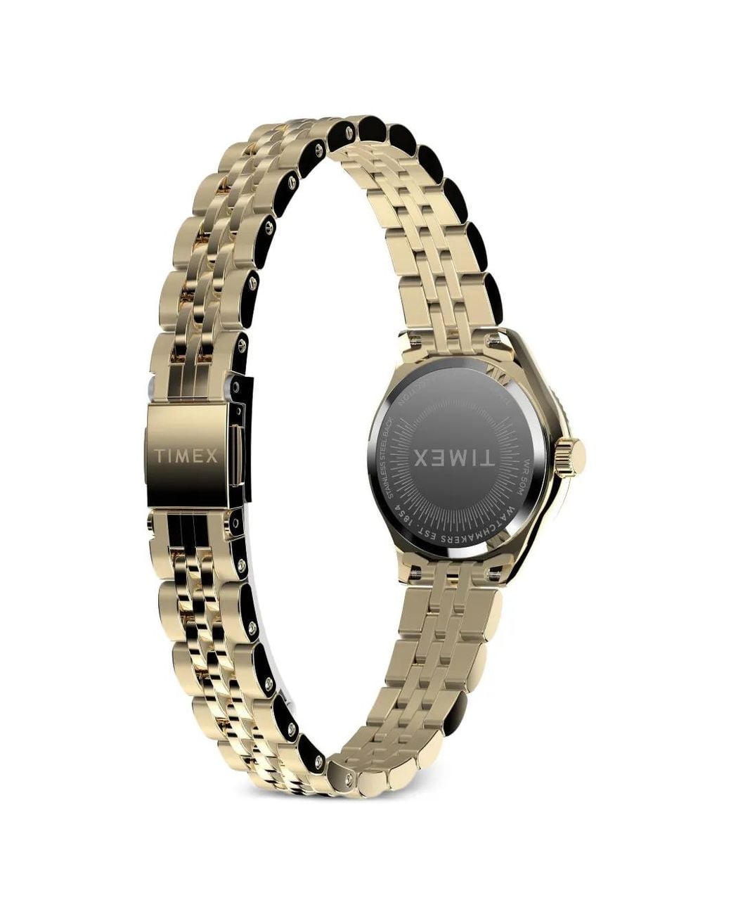 Timex Metallic Legacy Fluted Bezel 25Mm Watch