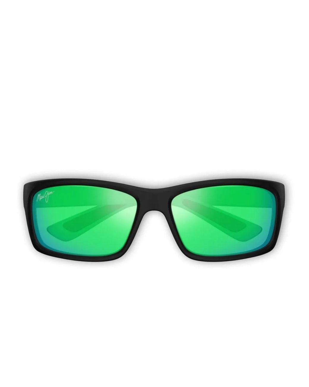 Maui Jim Green Rectangle-Frame Sunglasses