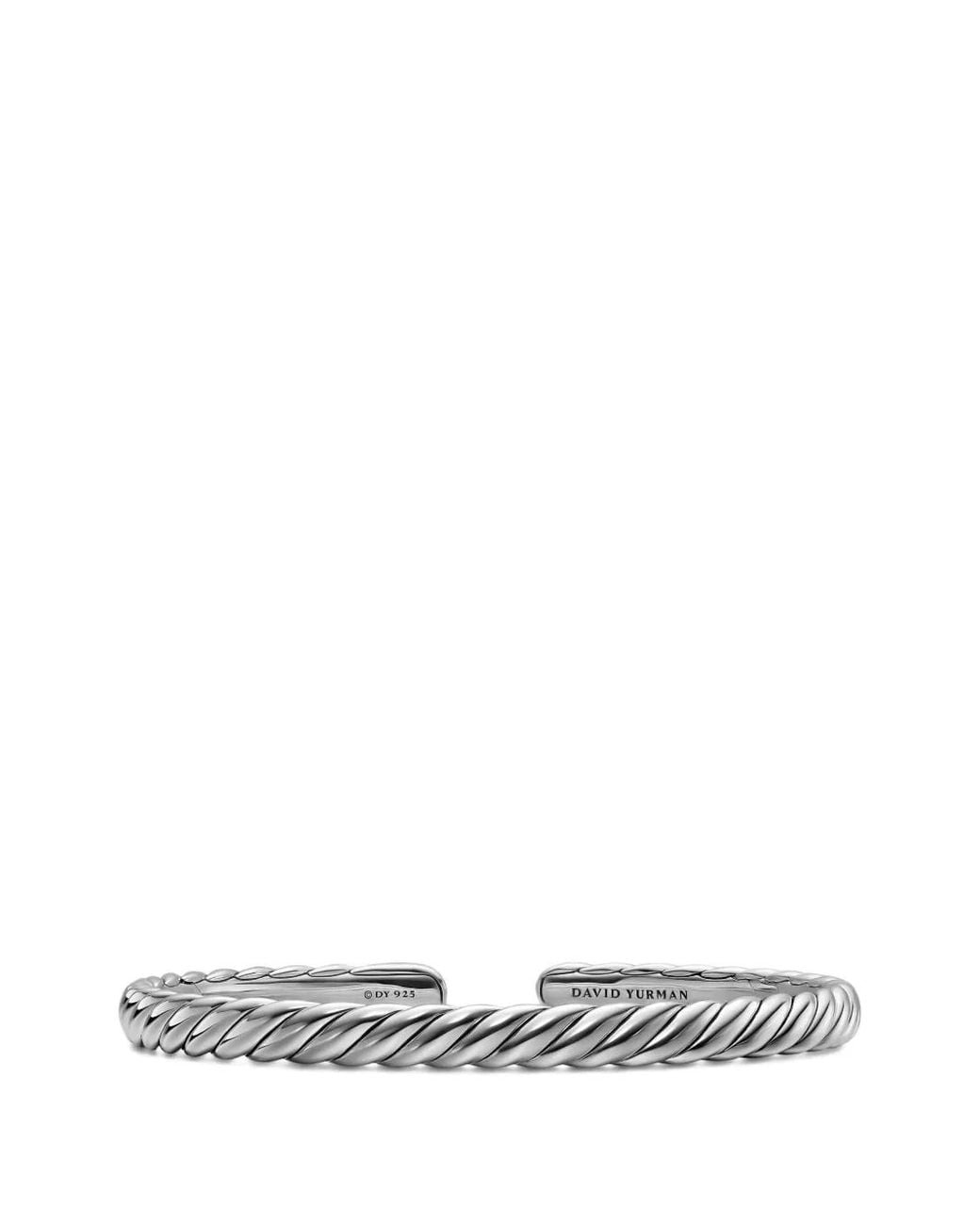 David Yurman White Cable Flex Armband