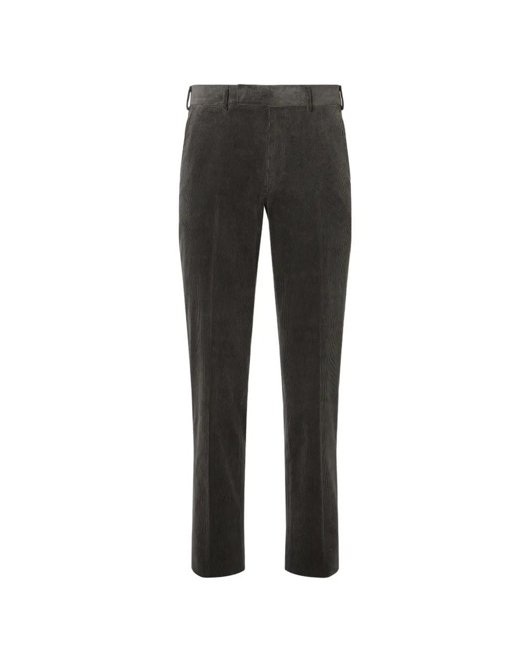 Zegna Black Dark-- Cashco Pants for men