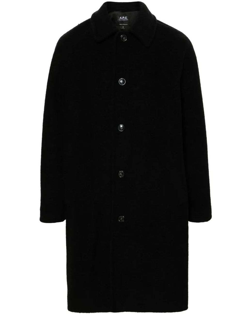 A.P.C. Gaston Coat in Black for Men | Lyst