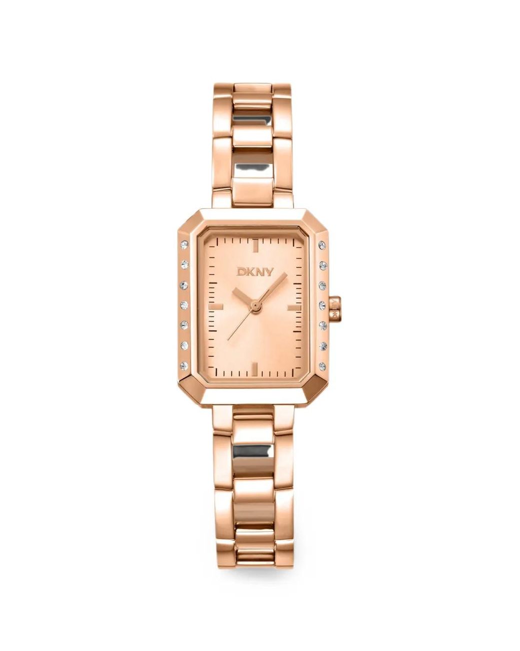 DKNY White Montre Uptown Glitz 35.5 Mm