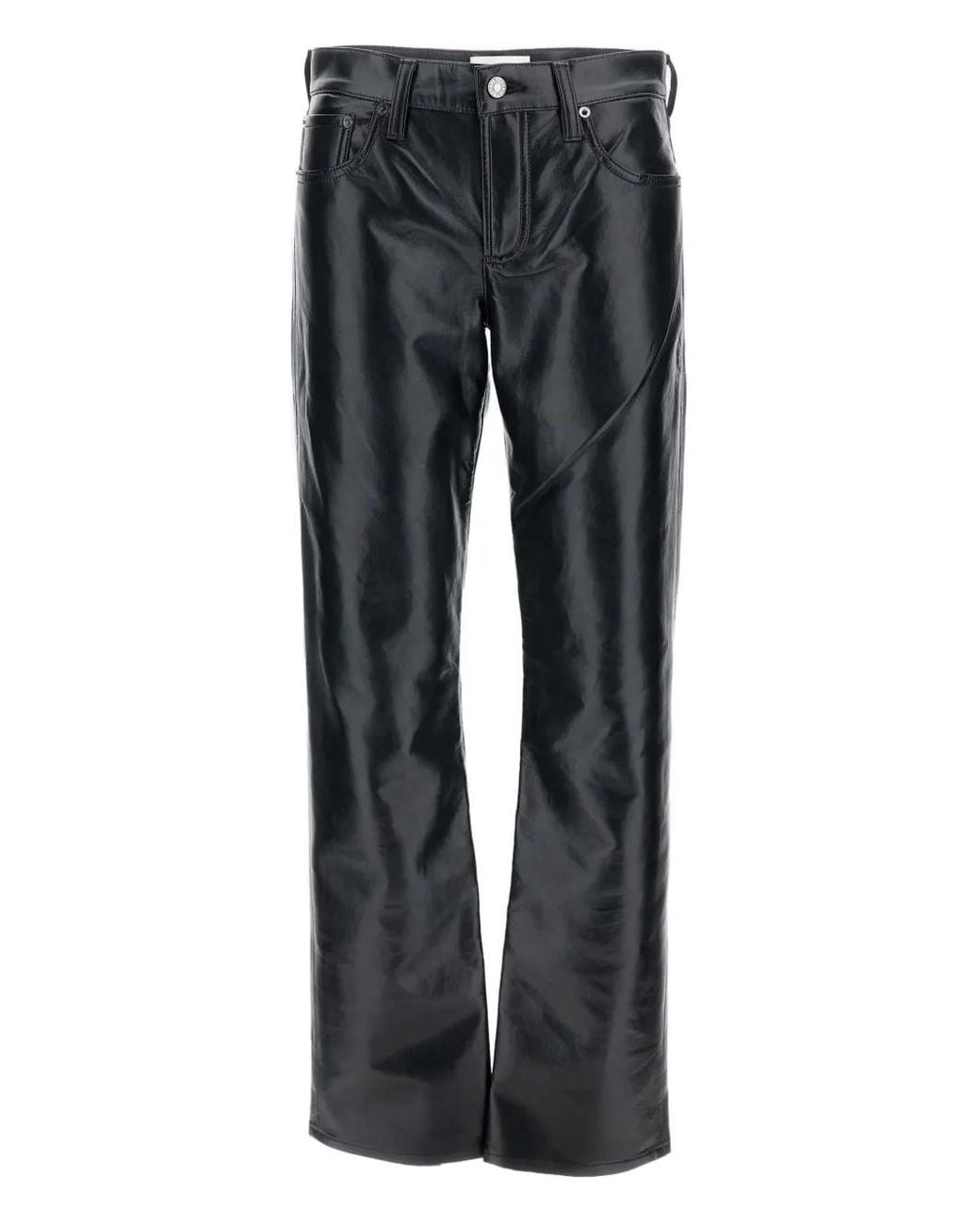 Pantalones Con Cinco Bolsillos Agolde de color Gray