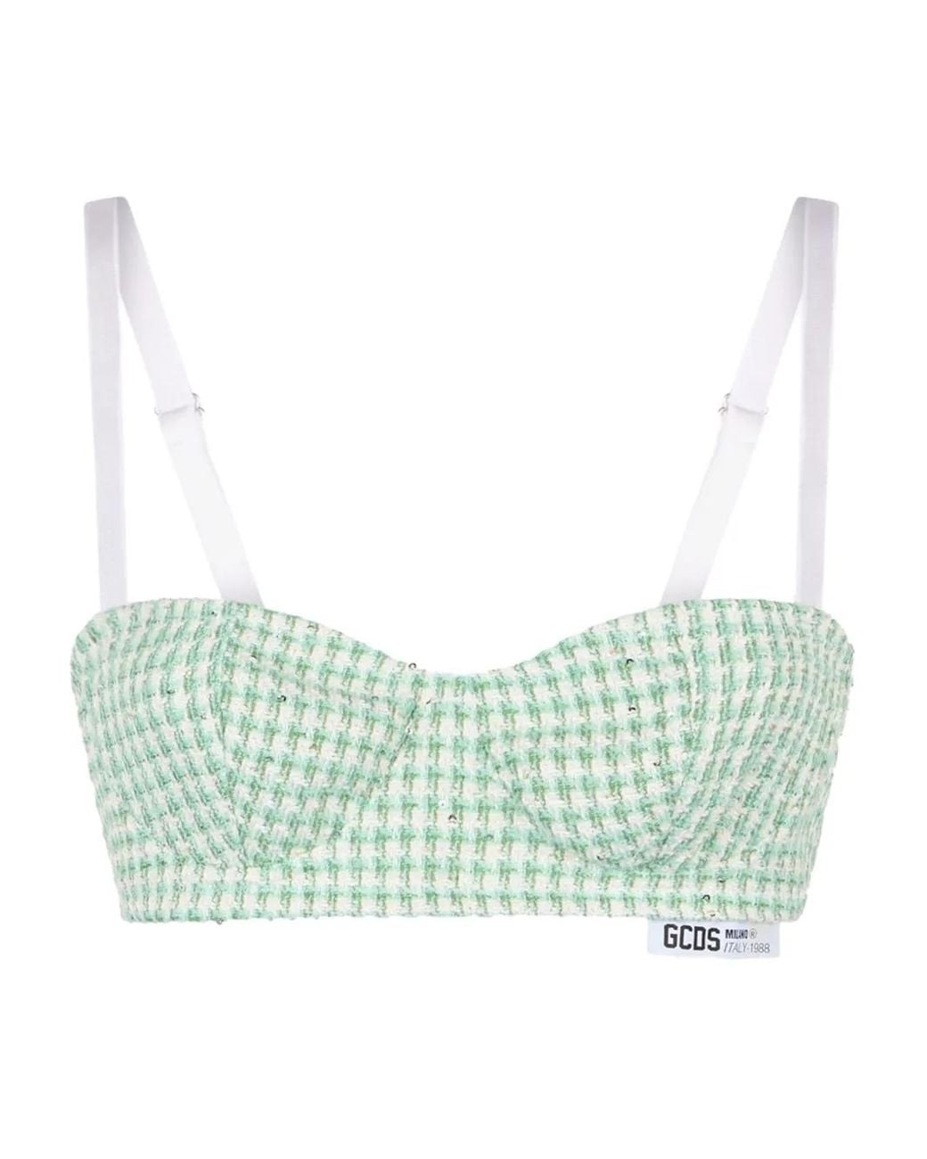 Top De Tweed Gcds de color Green