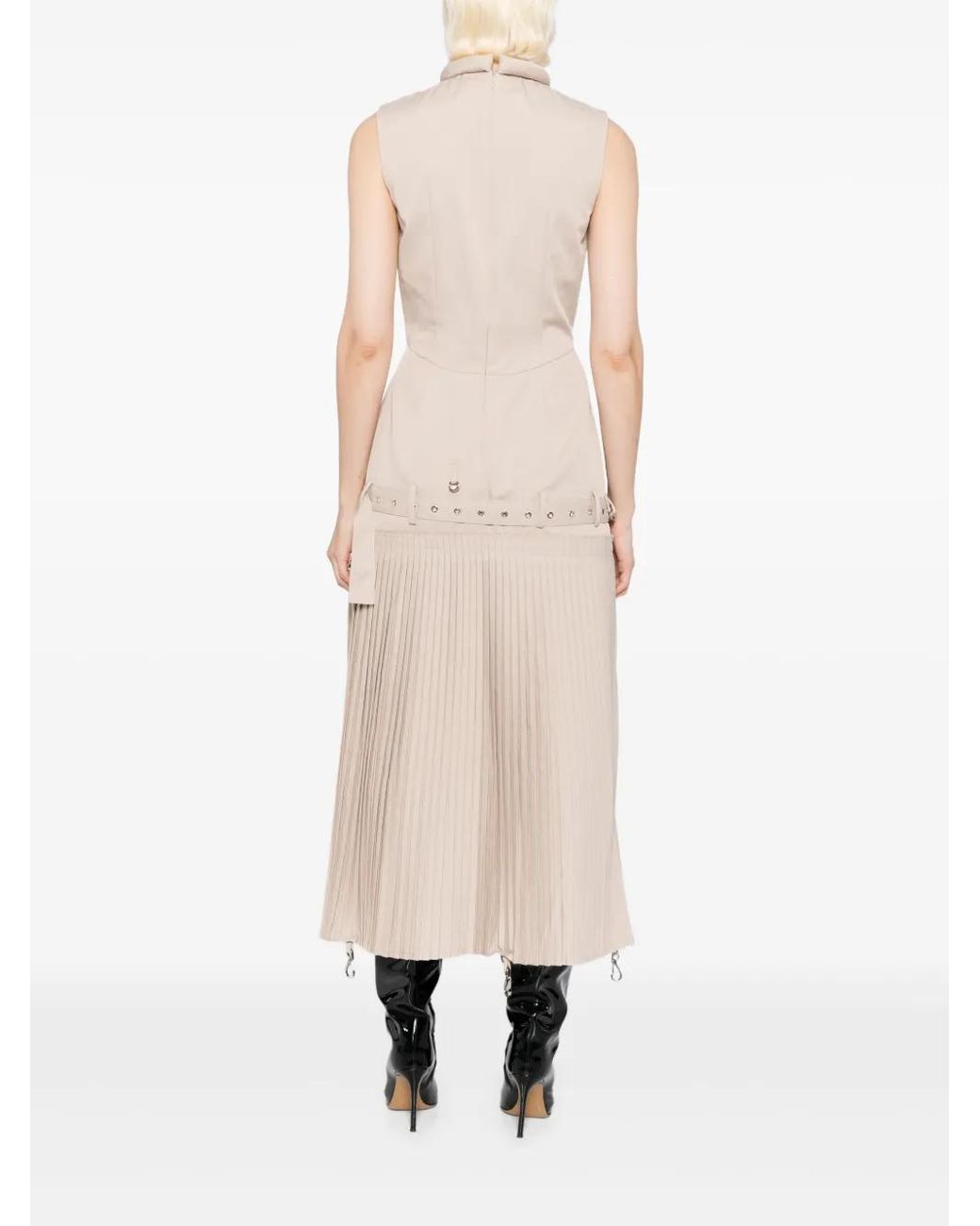 ROKH Natural Overturn Dress
