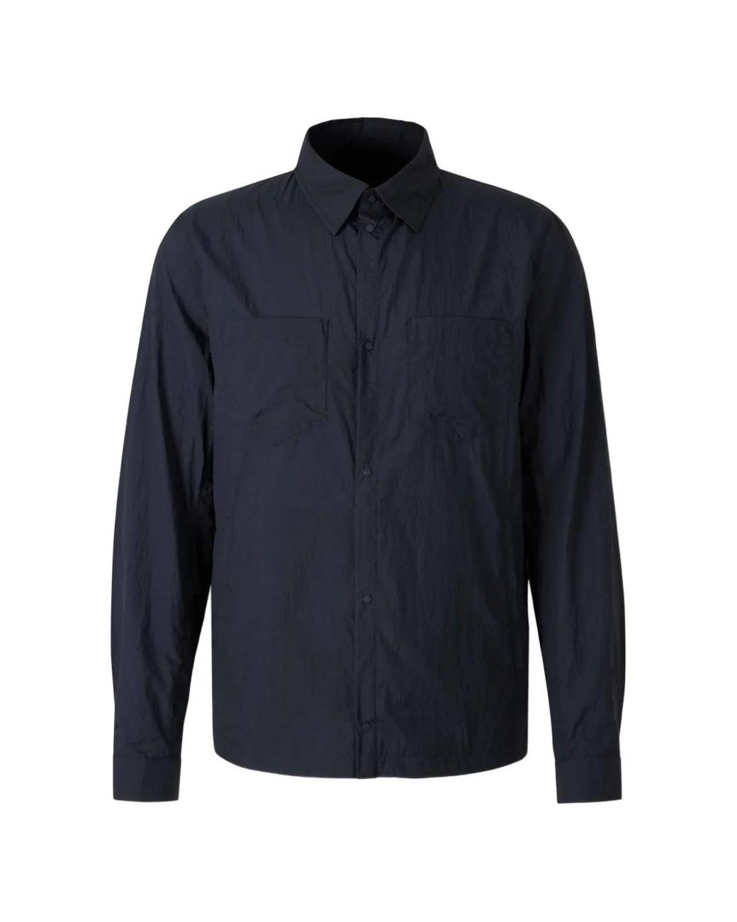 Herno Blue Veste Boutonnée À Poches for men