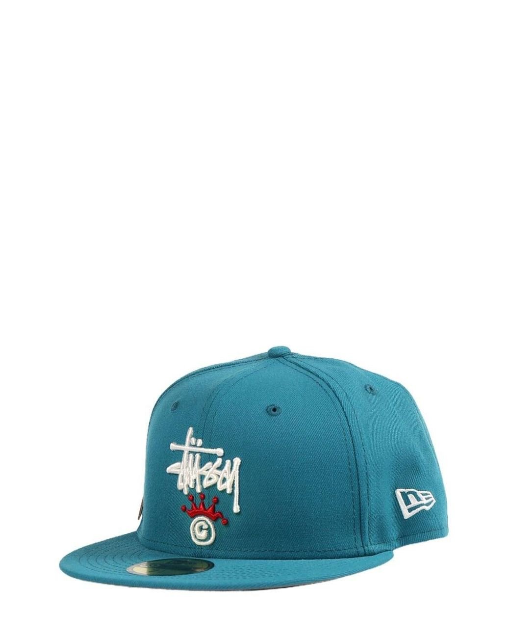 STUSSY × NEWERA Copyright Crown 59FIFTY stussy-blue-X-New-Era-59Fifty-