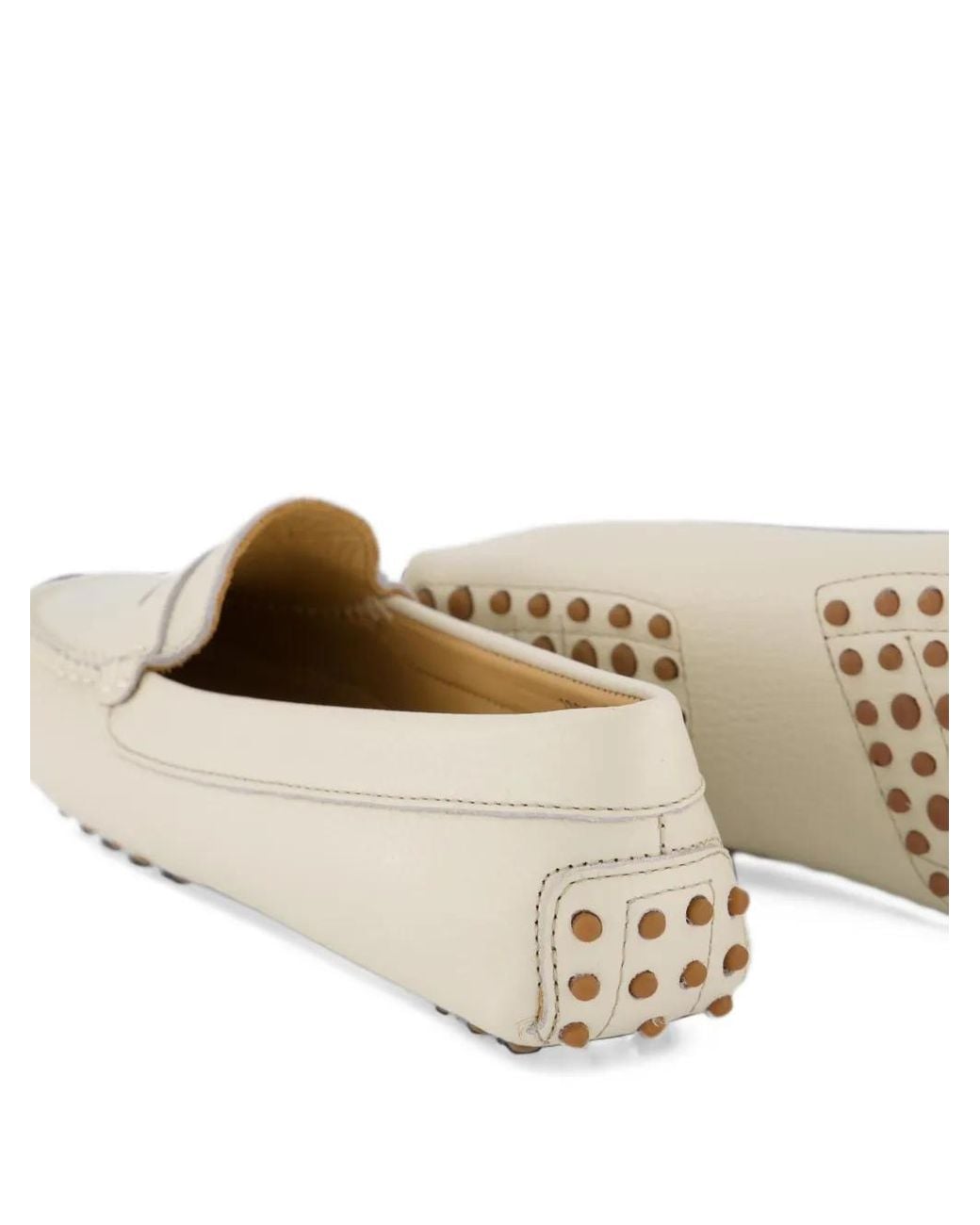 Gibaldi White Tropezienes Loafer