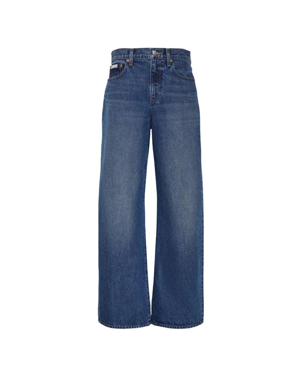 Calvin Klein Blue Jean À Coupe Ample