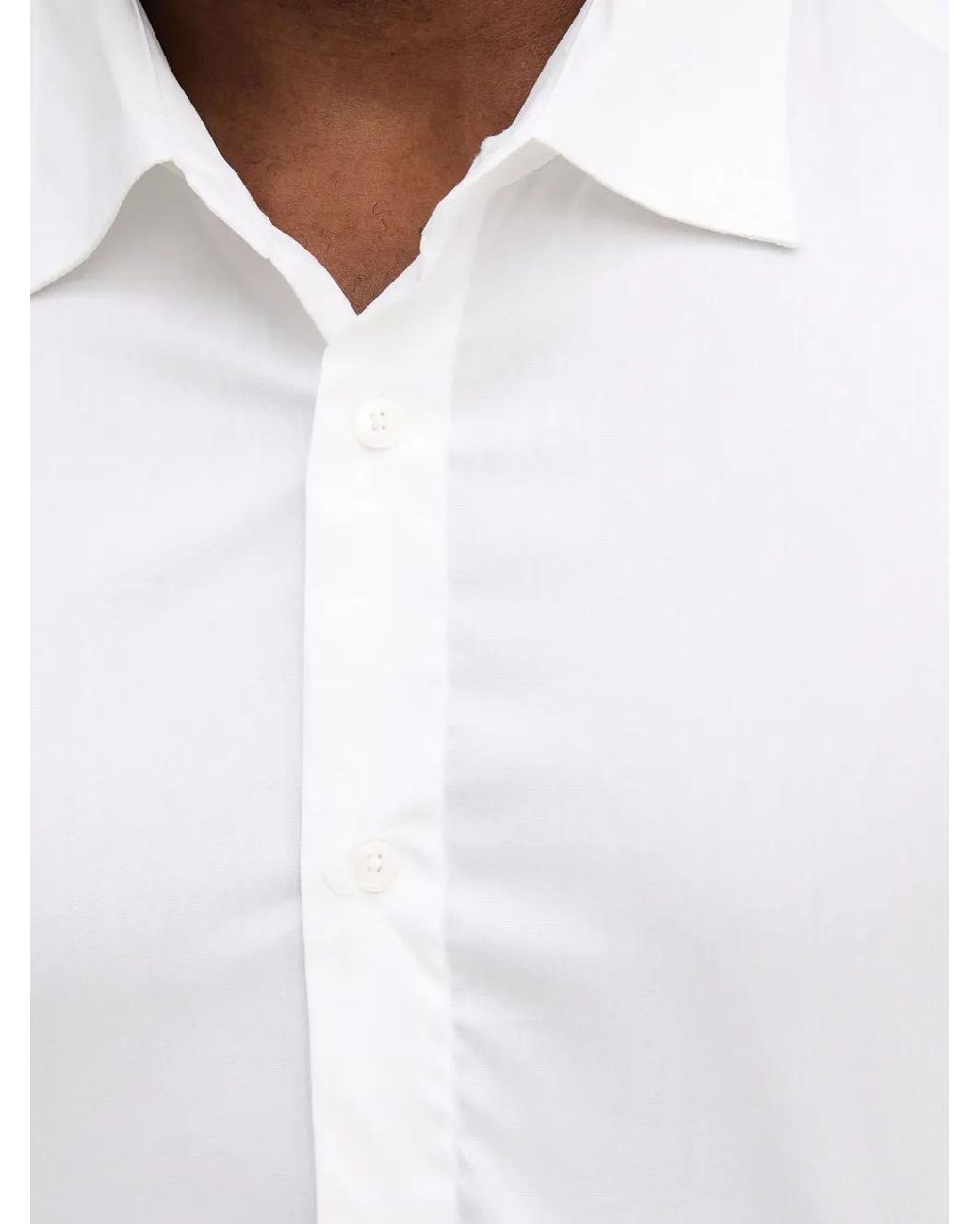 Mos Mosh Button-Up Overhemd in het White voor heren