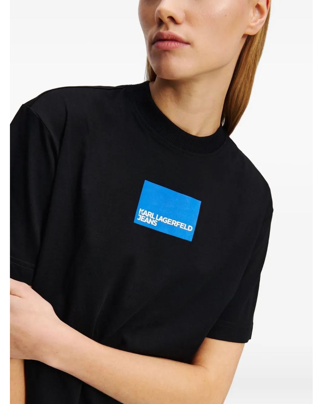 Karl Lagerfeld Black Box Logo T-Shirt
