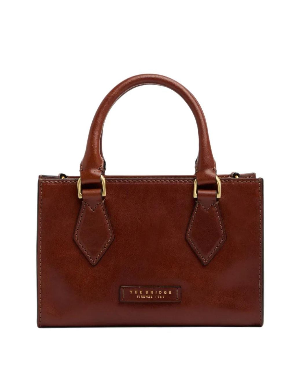 The Bridge Brown Leather Tote Bag