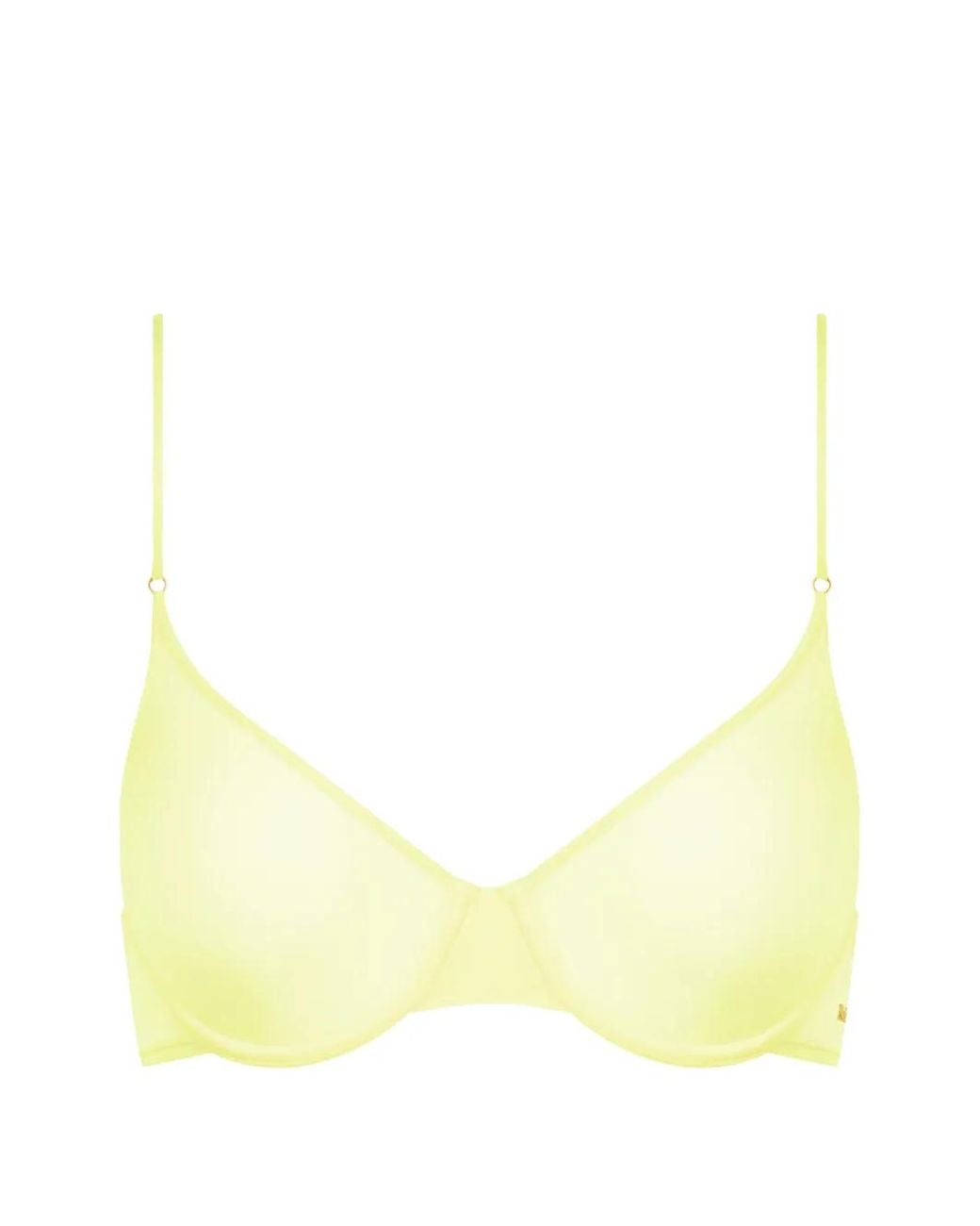 Maison Close Yellow Double Sens Corbeille Sheer Bra