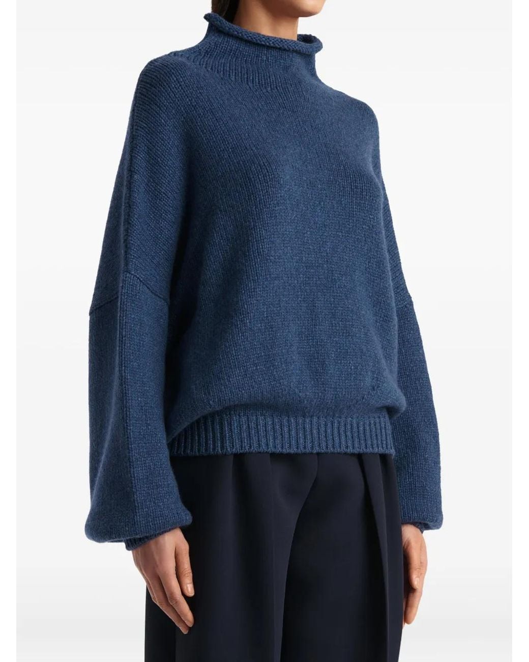 Khaite Blue Juniper Sweater