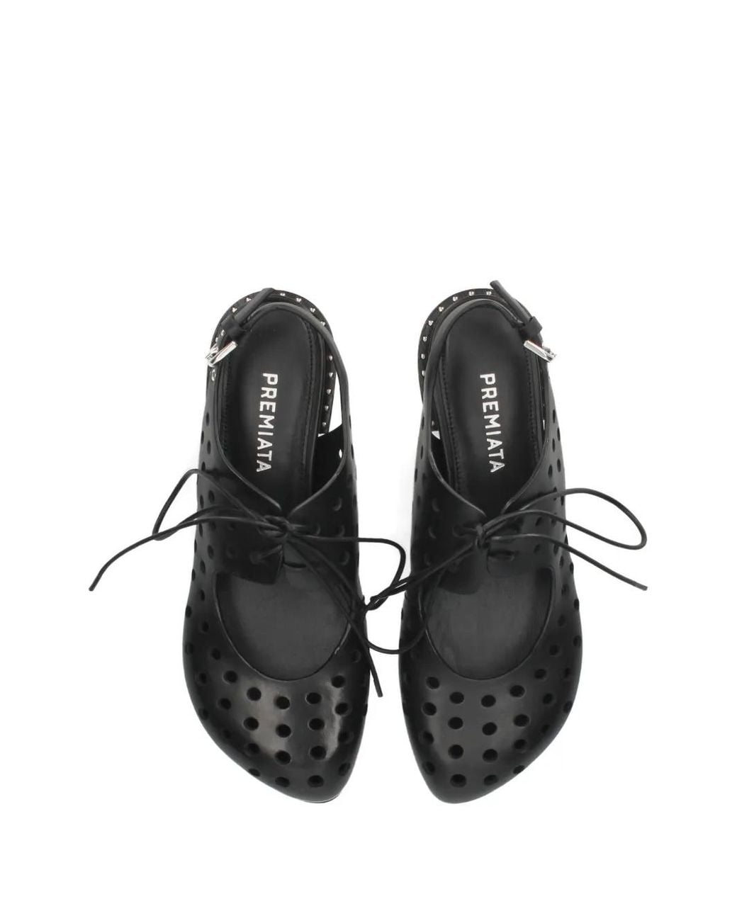 Premiata Black Escarpins À Bride Arrière
