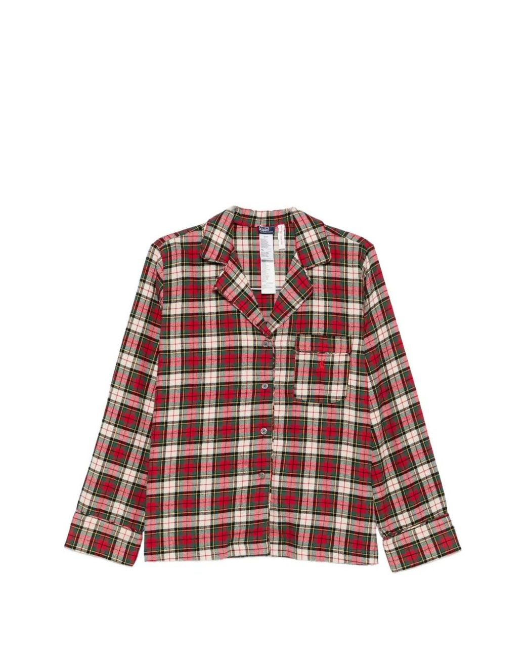 Polo Ralph Lauren Red Plaid Flannel Pajamas