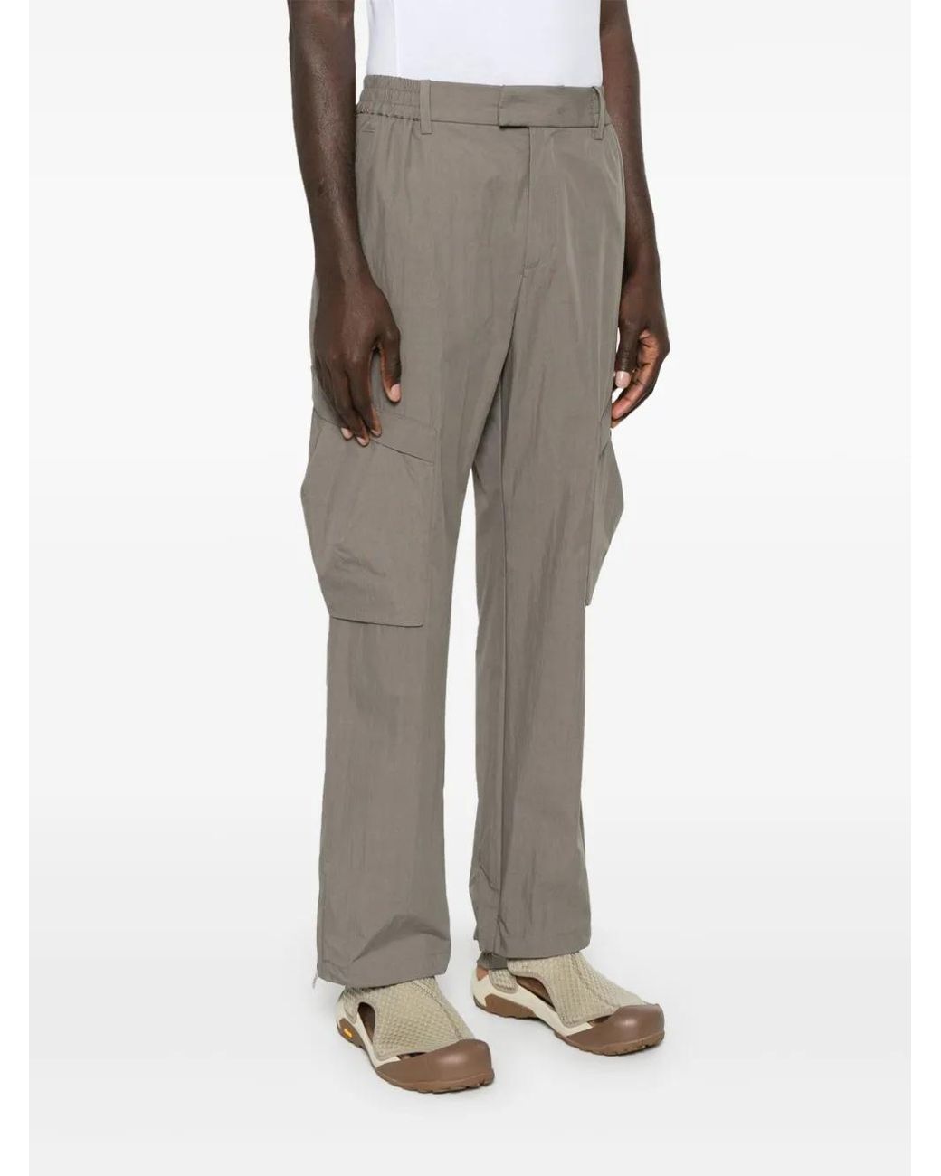 Represent Gray Tech Cargo Pants for men