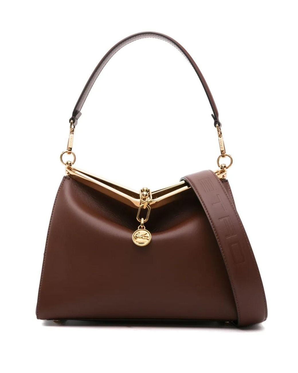 Etro Brown Vela Medium Shoulder Bag