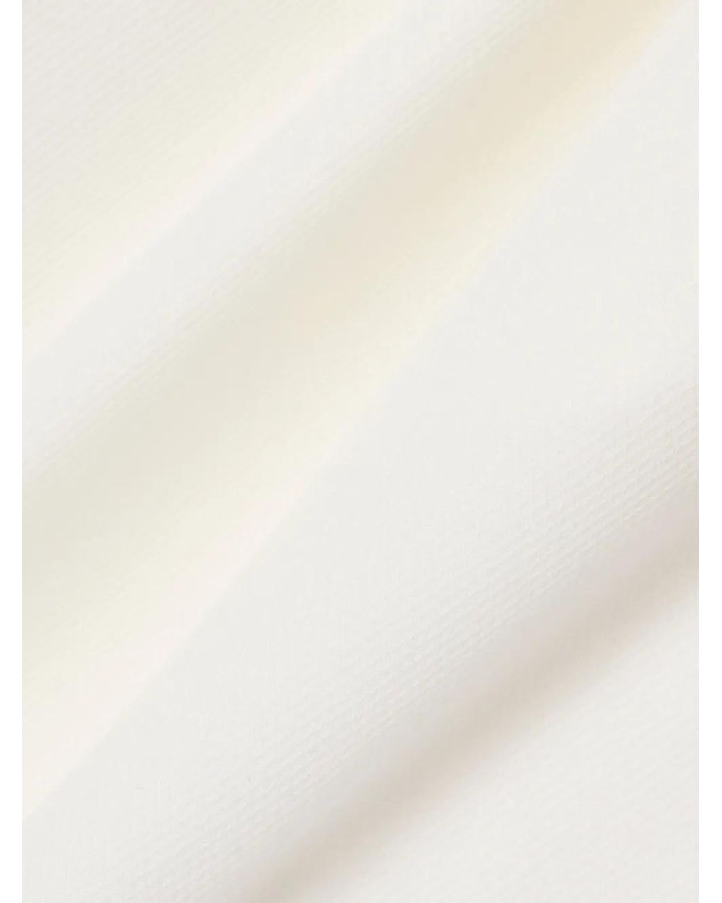 Lacoste White Wide-Fit Cotton Petit Piqué Pants