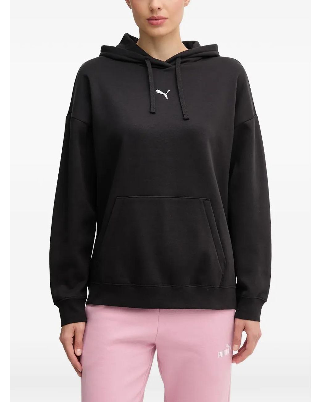 PUMA Black Essentials Oversized Hoodie