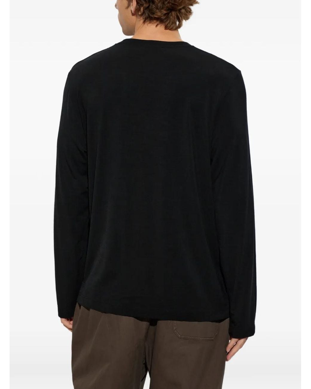 CDLP Black Long-Sleeve T-Shirt for men