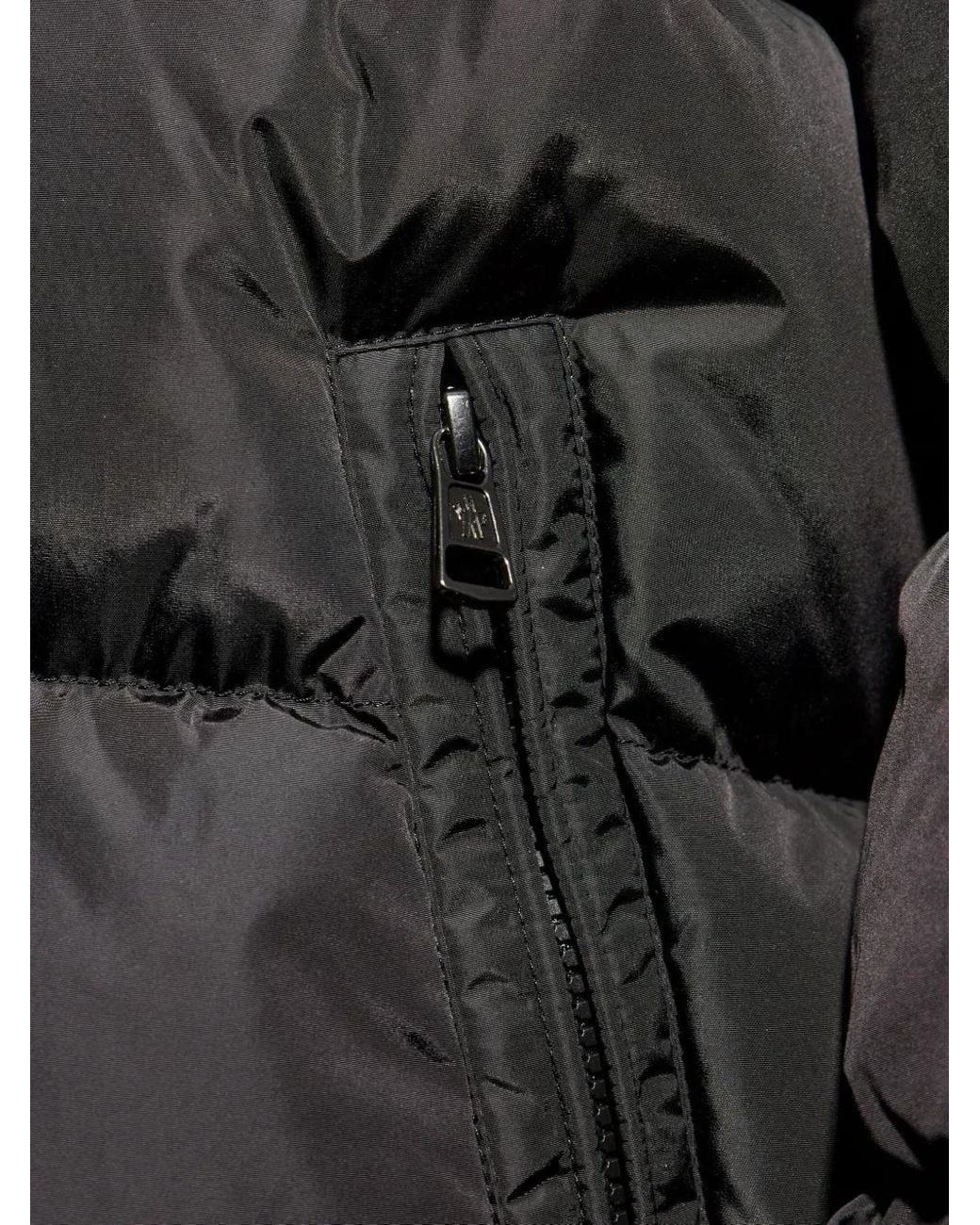 Moncler Black Maya Matte Short Down Jacket for men