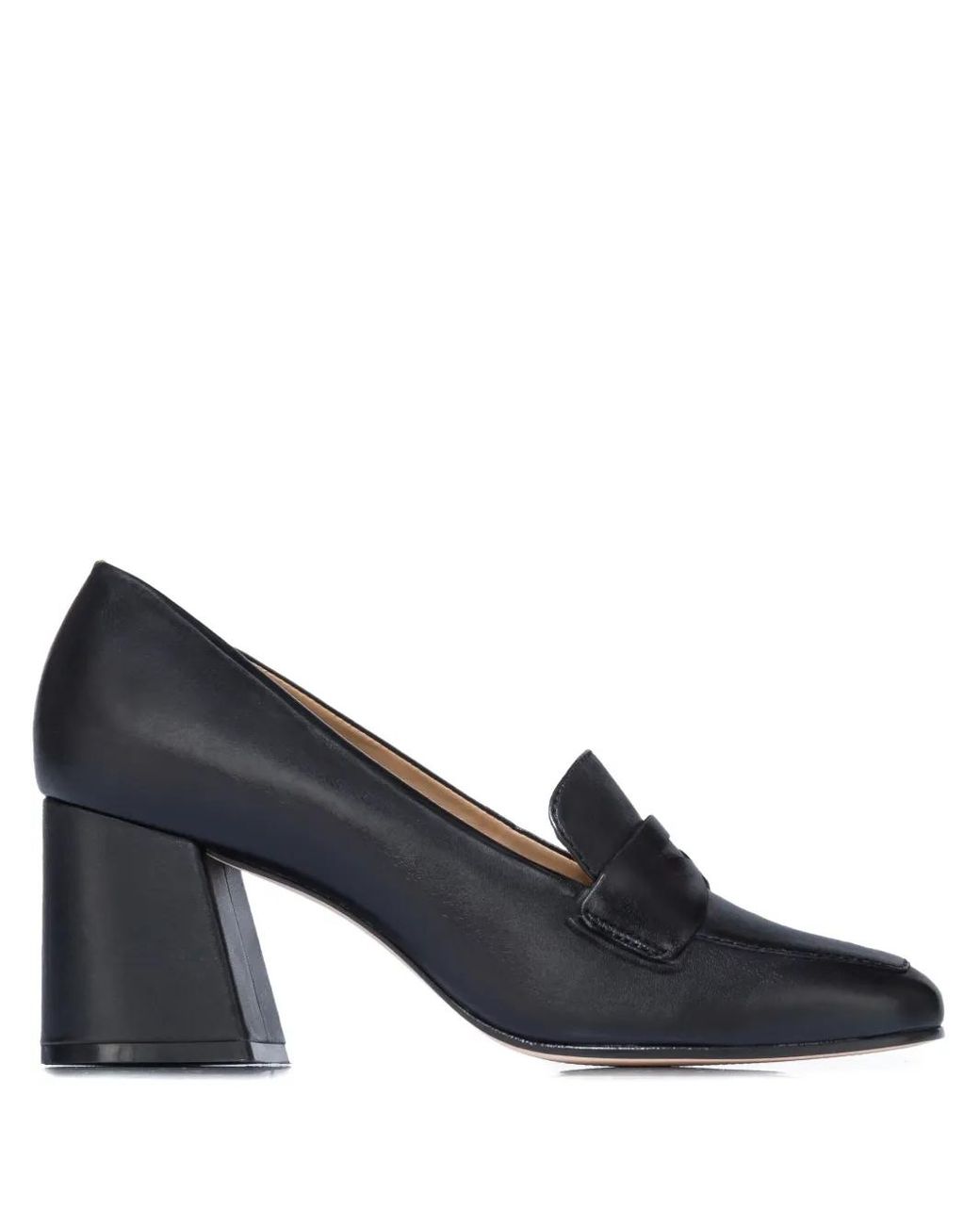 Bernardo Blue Pumps Mit Blockabsatz 60Mm