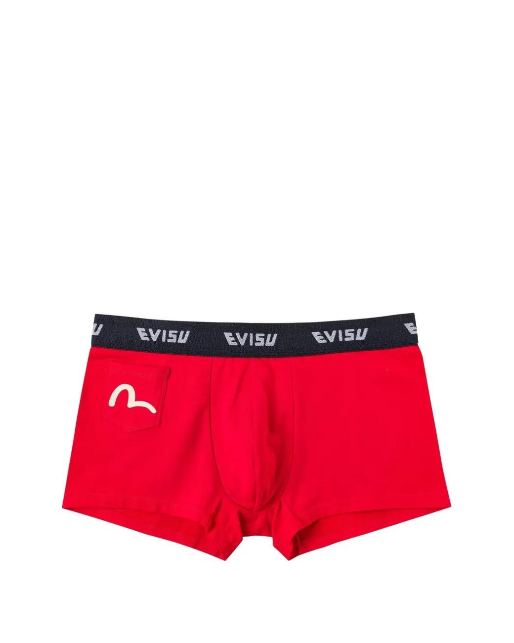 Evisu Red Logo-Print Boxers for men