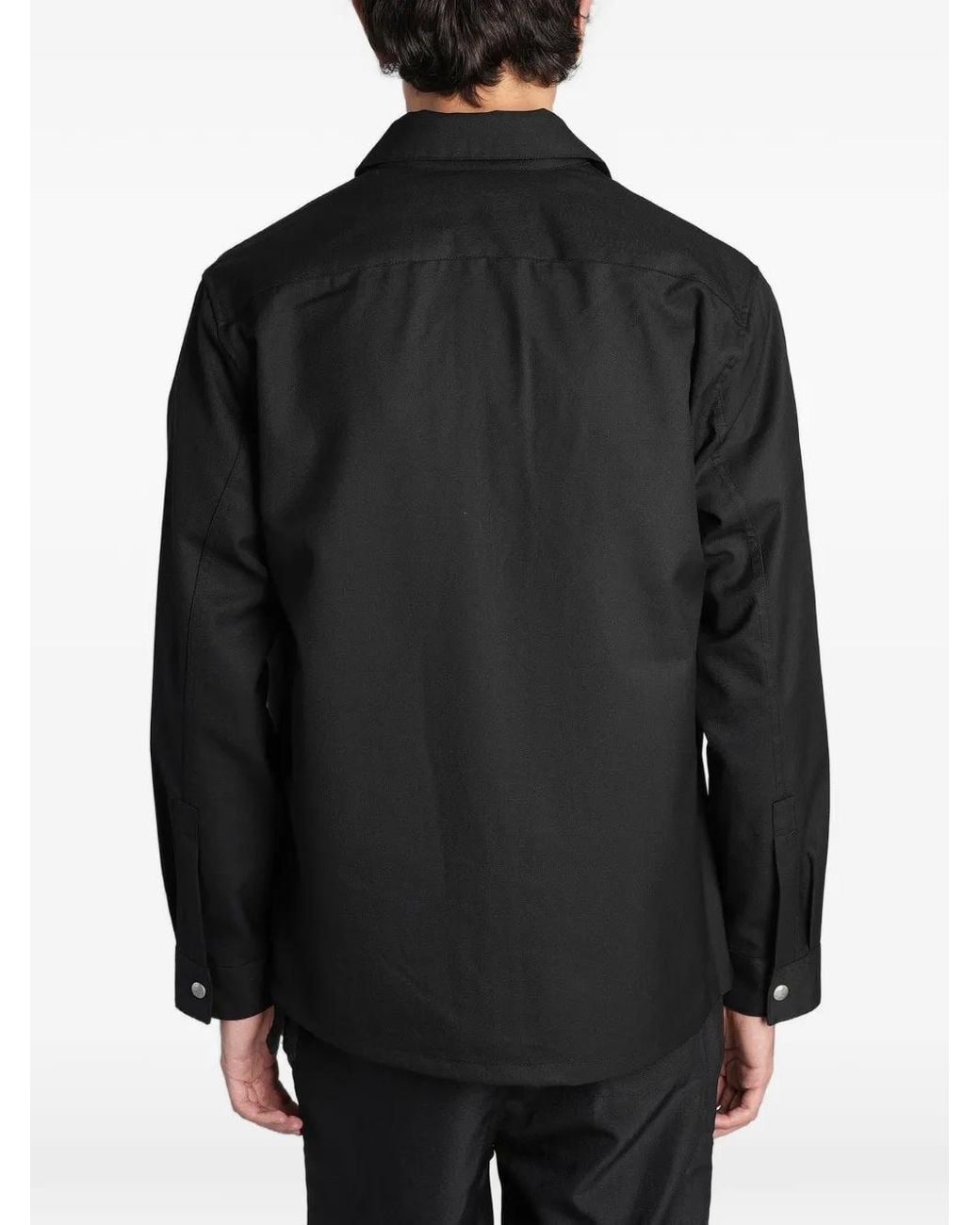 Peacemaker Oamc Black Surchemise À Fermeture Zippée for men