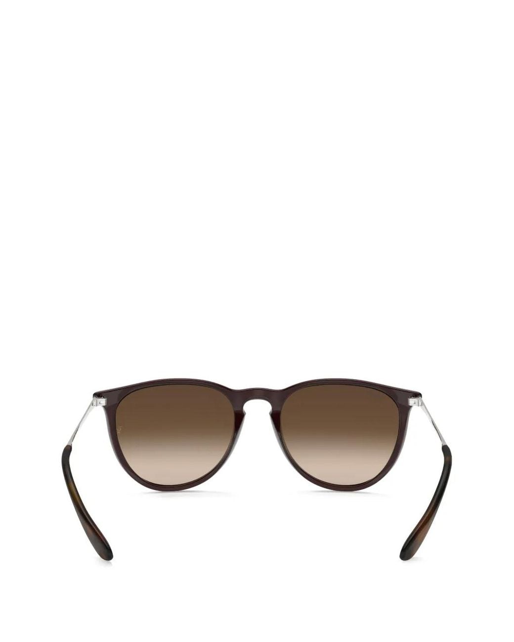 Ray-Ban Gray Lunettes De Soleil Erika Classic À Monture Ronde