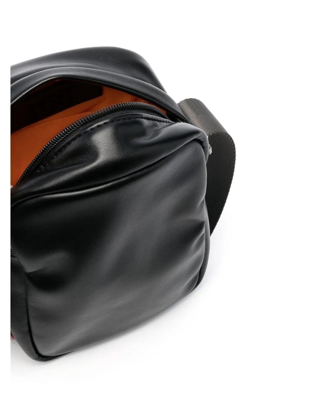 DIESEL Black Rave Faux-Leather Crossbody Bag for men