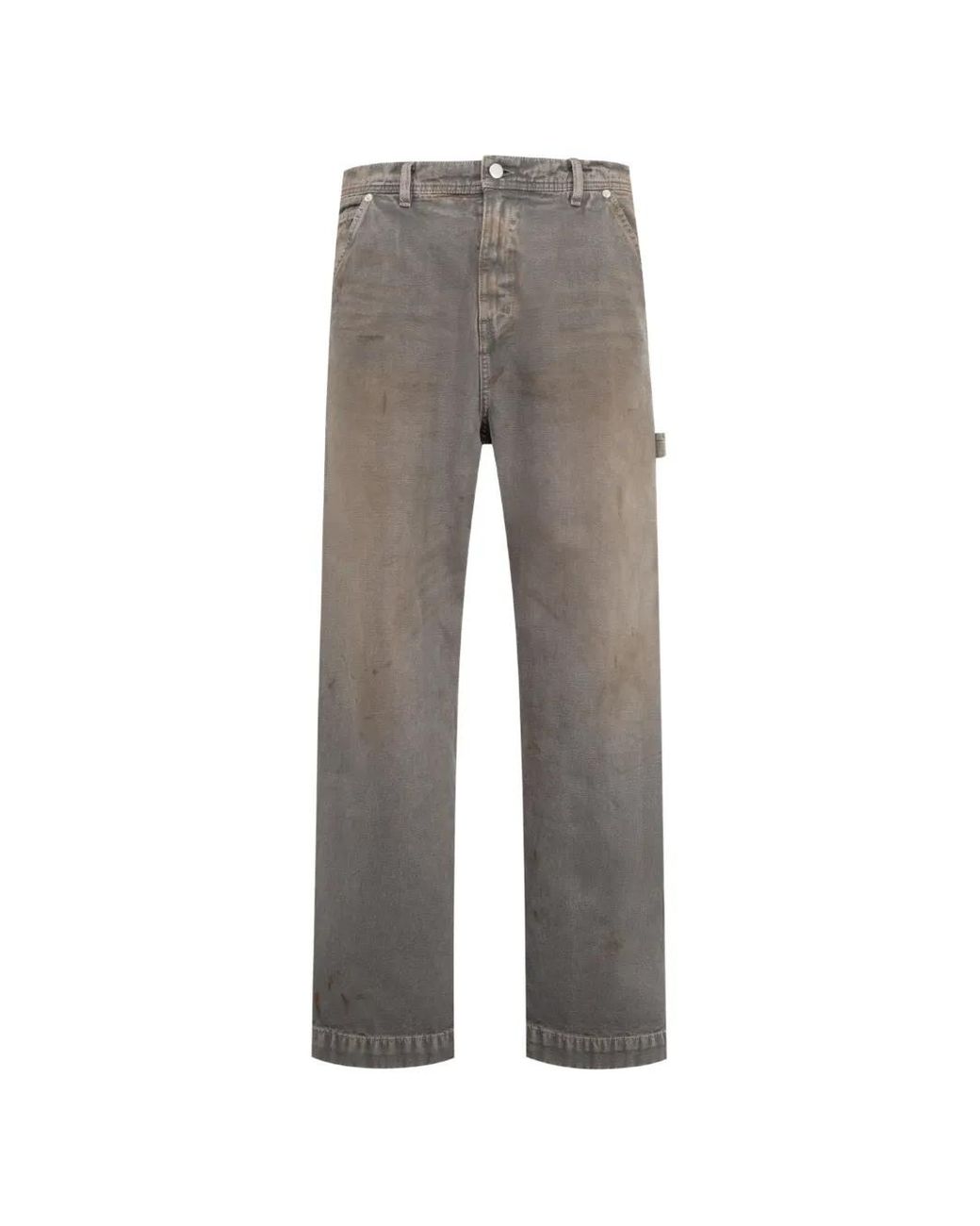 Enfants Riches Deprimes Gray Paint Trousers for men