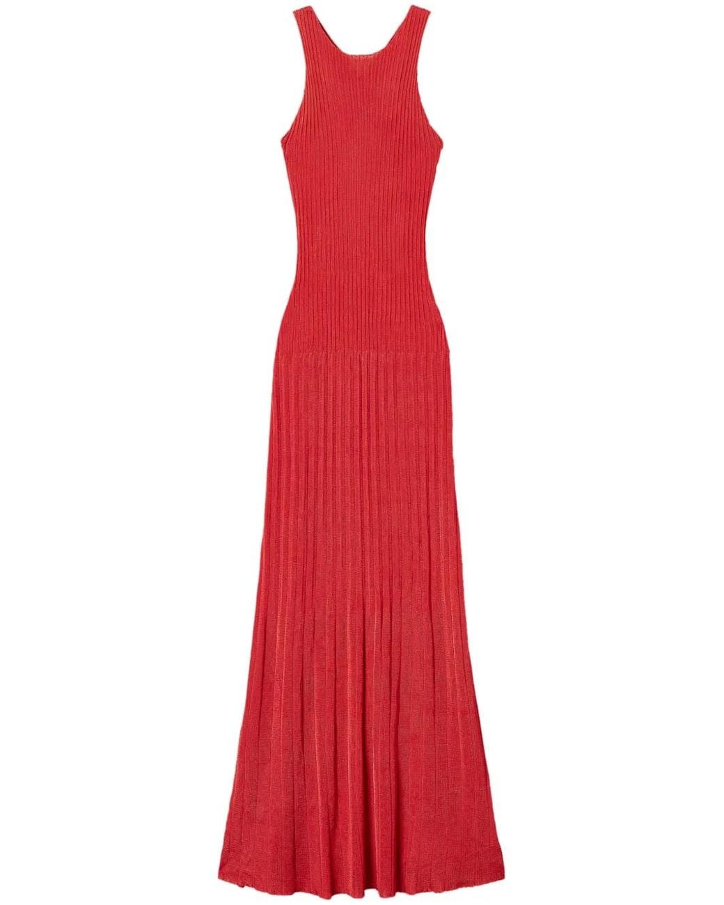 Twinset Red Knitted Dress