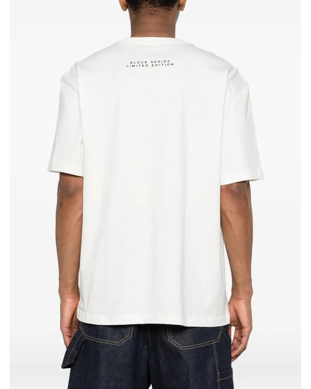 Ih Nom Uh Nit White Graphic Print T-Shirt for men