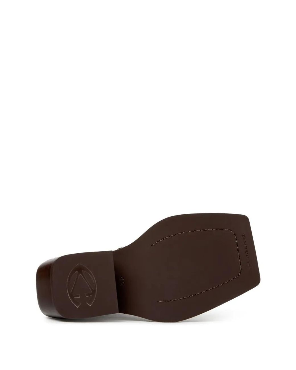 CAMPERLAB Brown Bottines Quetal À Bout Carré