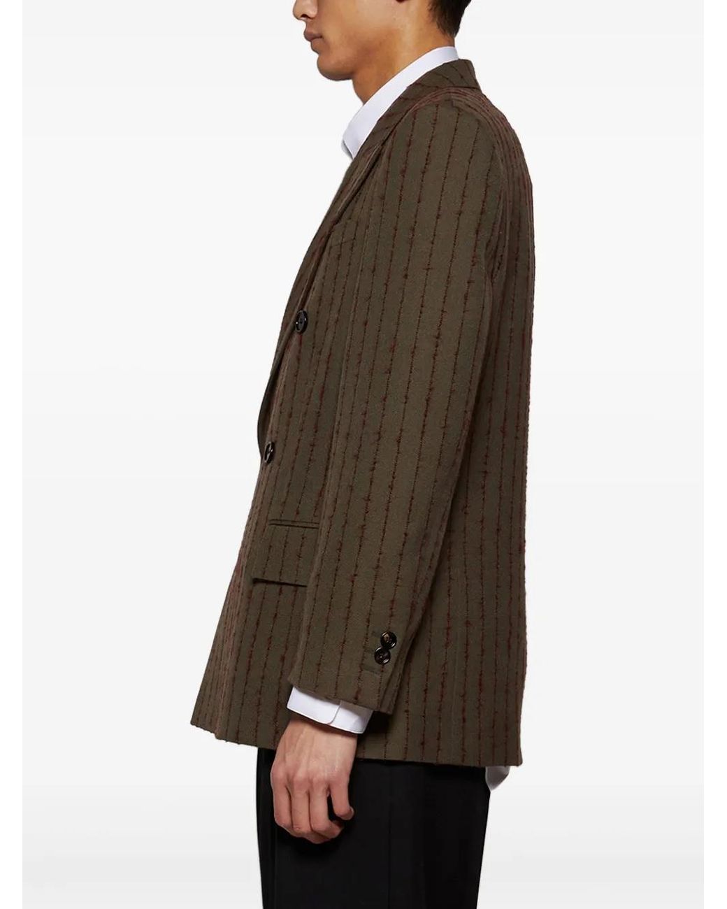 Burberry Black Double-Breasted Blazer for men