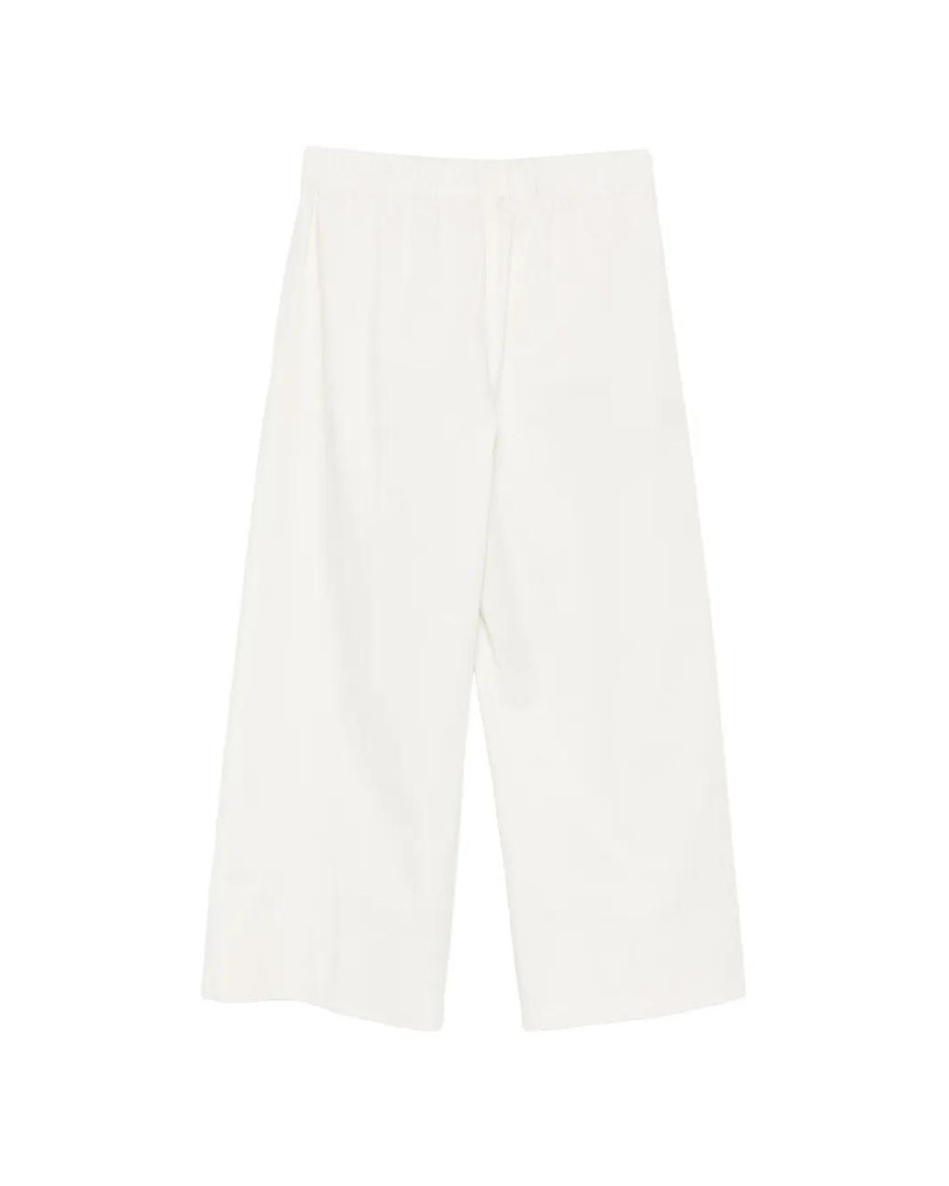 Antonelli White Tamara Elasticated Trousers