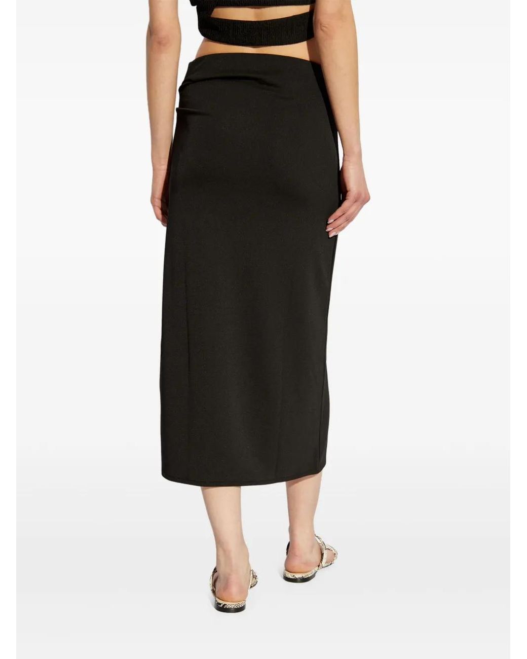IRO Black Pelly Skirt